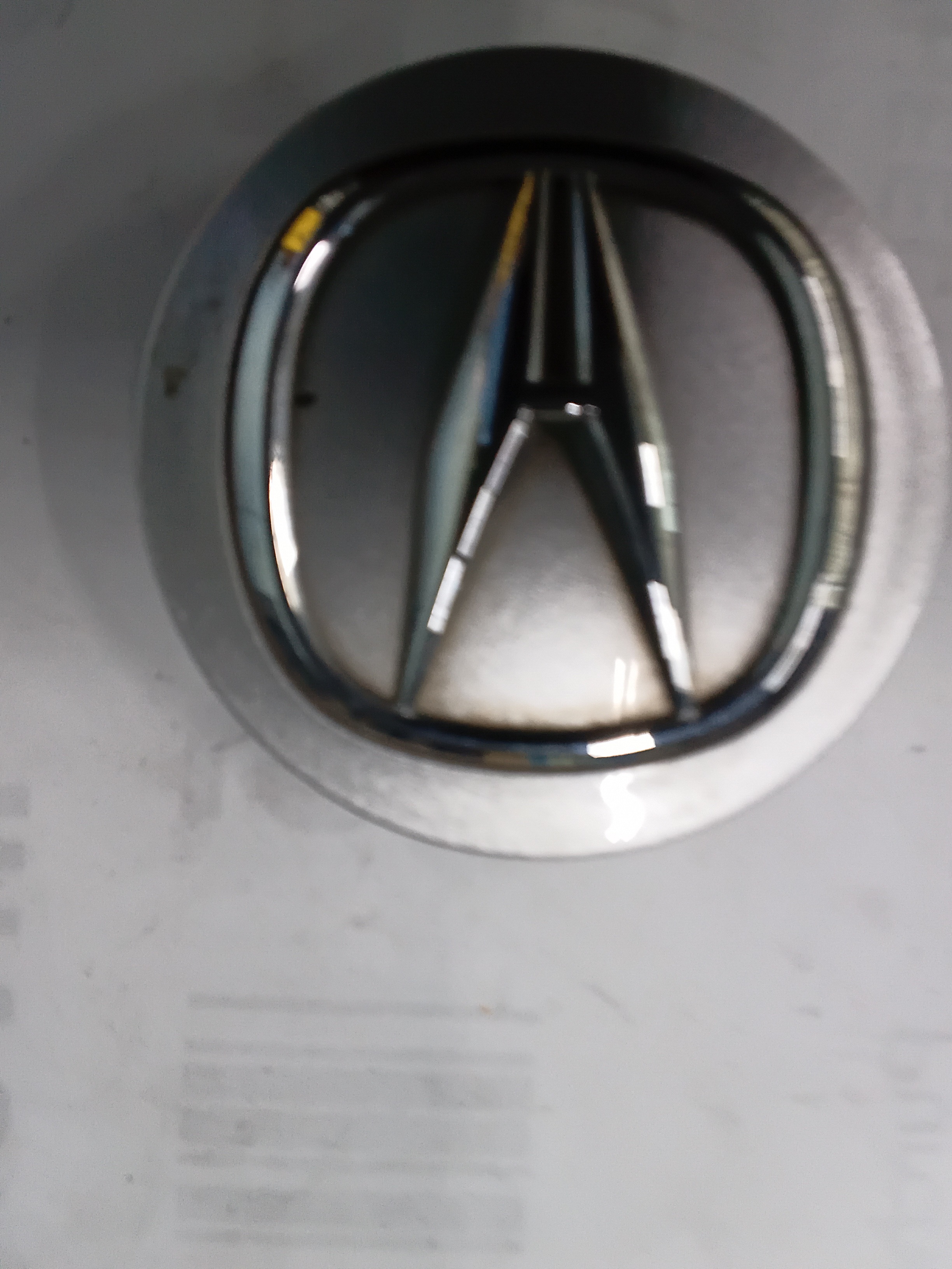 Center Cap — 1999–2003 Acura TL
