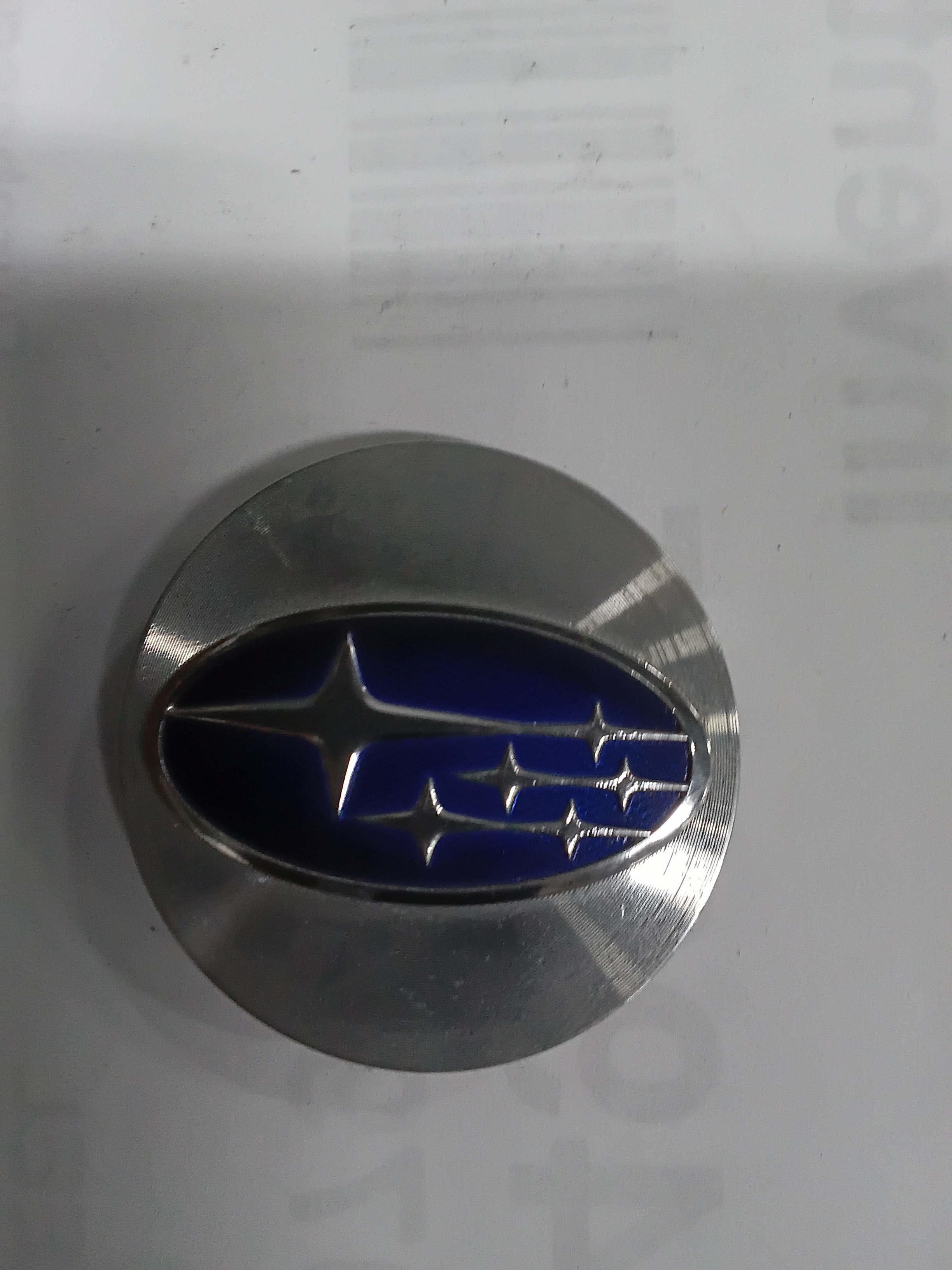 Center Cap — 2015–2016 Subaru Impreza